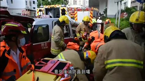 亞皆老街的士與私家車相撞 司機乘客一度被困6人送院 有線寬頻 I Cable