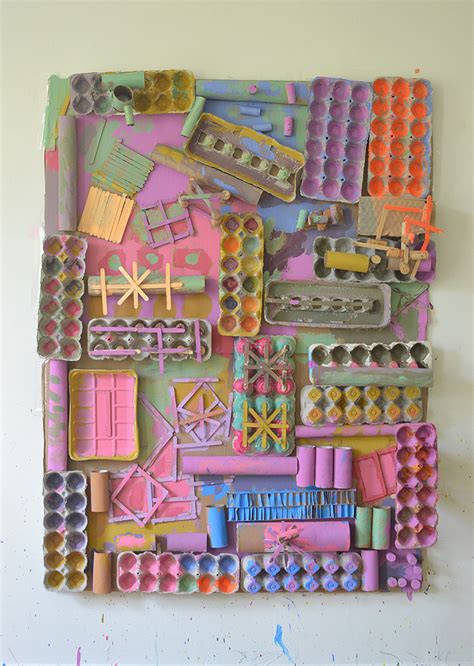 Recycled Materials Art Wall - ARTBAR