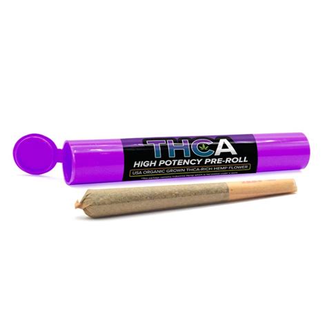 Thca Pre Rolls 1 Gram Each Sativa Indica And Hybrid