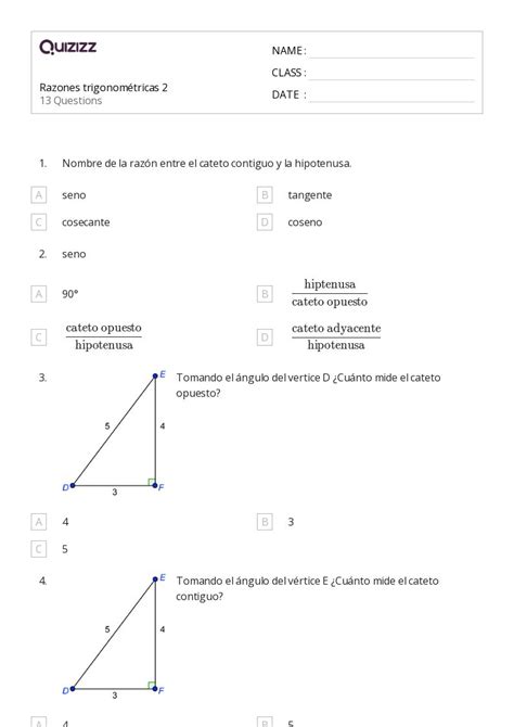 50 Teorema Del Valor Intermedio Hojas De Trabajo Para Grado 10 En