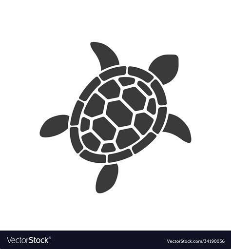 Turtle icon images Royalty Free Vector Image - VectorStock