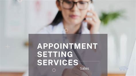 appointment setting services   business