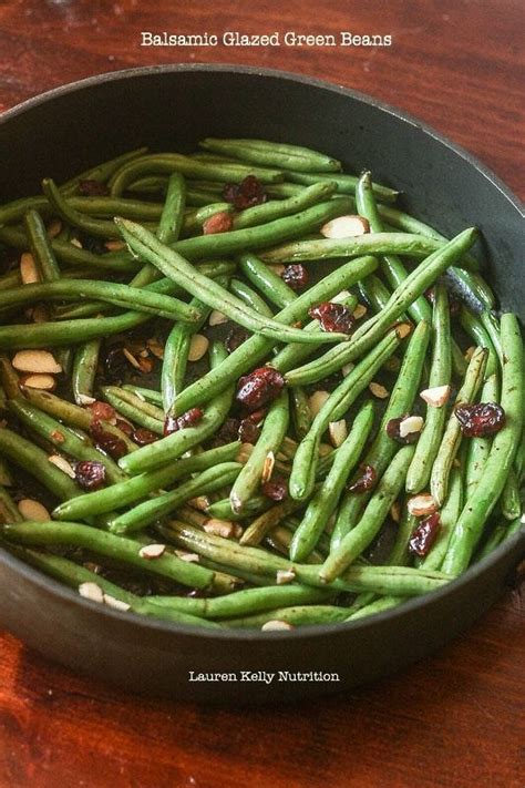 Balsamic Glazed Green Beans Are Healthy And Will Be Ready In 15 Minutes