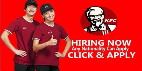 Kfc Team Member Myer Centre Hindley Street And City Cross Job