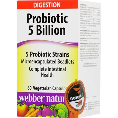 Probiotic Billion Webber Naturals Ronnie Cz