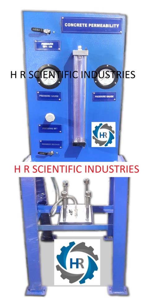 Mild Steel Concrete Permeability Test Apparatus Single Cell