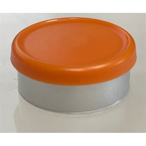 Rust Orange Mm Matte Flip Cap Vial Seal By West Pharmaceuticals