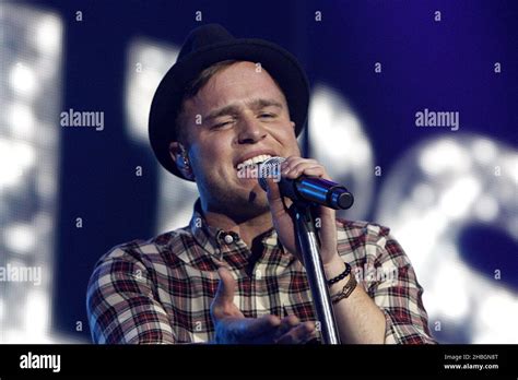 Olly Murs On Stage During The 2011 Capital FM Jingle Bell Ball At The