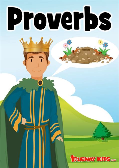 Proverbs preschool bible lesson for kids – Artofit