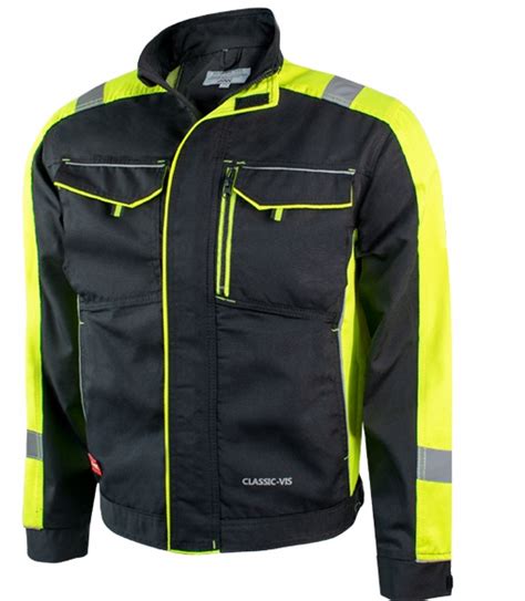 Bluza Kurtka Robocza Ochronna Odblaskowa Hi Vis L Classic Vis