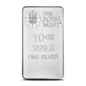 10 Oz Silver Great Britain Great Engravers Three Graces Bars Silver