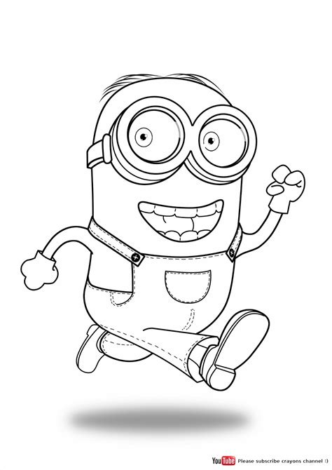 100 dessins de coloriage les minions à imprimer sur LaGuerche Page 7