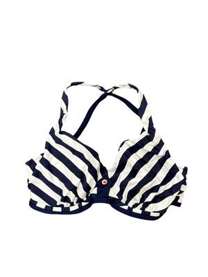 Fantasie INK Cote D Azur Underwire Deep Plunge Bikini Swim Top US F