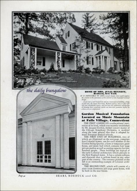 Homes Of Today~sears Kit Houses~1932 Daily Bungalow Flickr