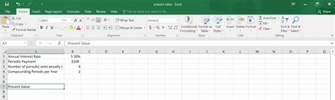 How To Calculate Present Value In Excel