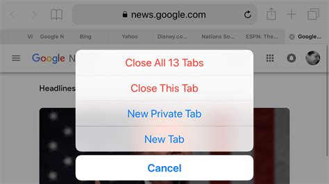 How To Close All Tabs In Safari On The IPhone Or IPad