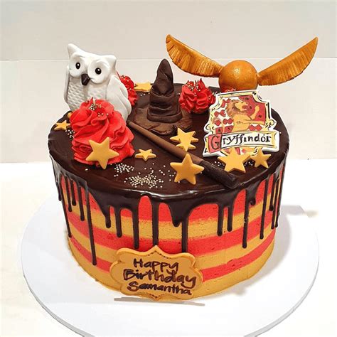 Gryffindor Birthday Cake Ideas Images Pictures