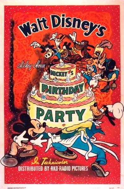 Mickey S Birthday Party 1942