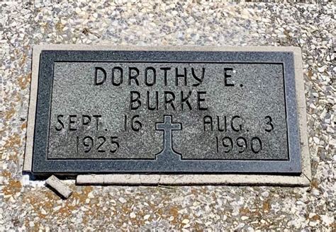 Dorothy Evelyn Dobbins Burke 1925 1990 Homenaje De Find A Grave