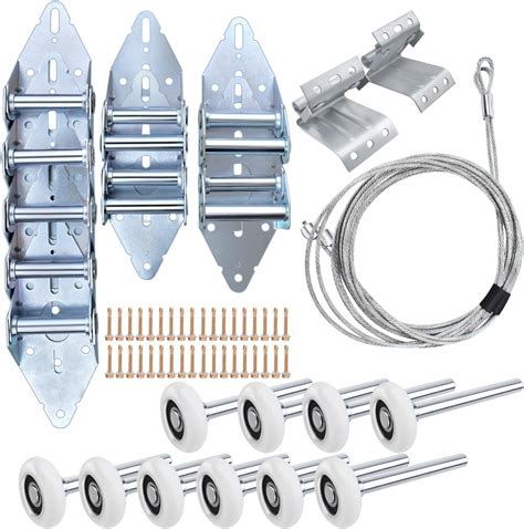 Garage Door Parts Set Including Garage Door Roller Hinge Wire Rope Top