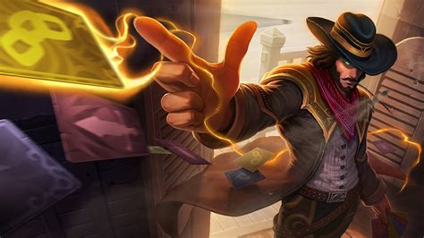 Twisted Fate Lol High Noon Splash Art 4k 312 Wallpaper Pc Desktop