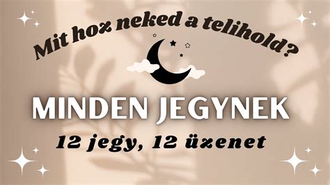 Mit Hoz Neked A Telihold Intuit V Tarot Minden Jegynek Szeptember