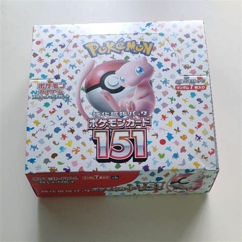 ポケモンカードゲーム151 強化拡張パック 1box 20パック スカーレット バイオレット｜paypayフリマ