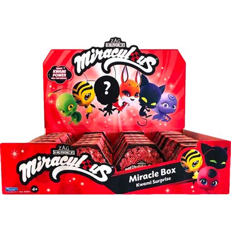 Miraculous: Tales of Ladybug & Cat Noir - Miracle Box Kwami Surprise ...