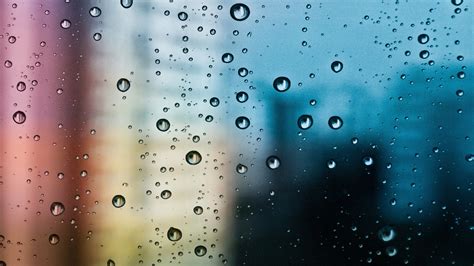 Rainy Window Background - Rain On A Window Background - 1920x1080 ...