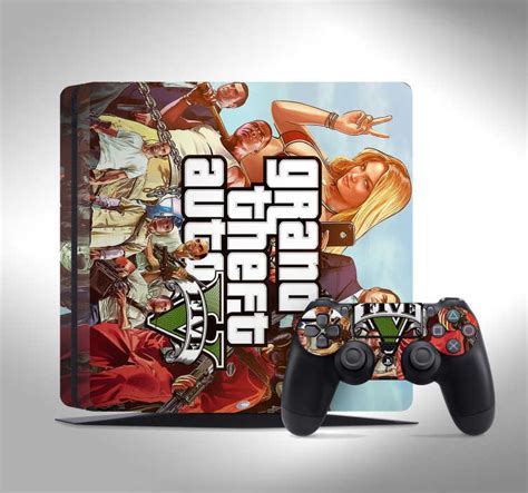 Grand Theft Auto Gta Ps5 Standard Disc Skin Sticker Decal Cover For