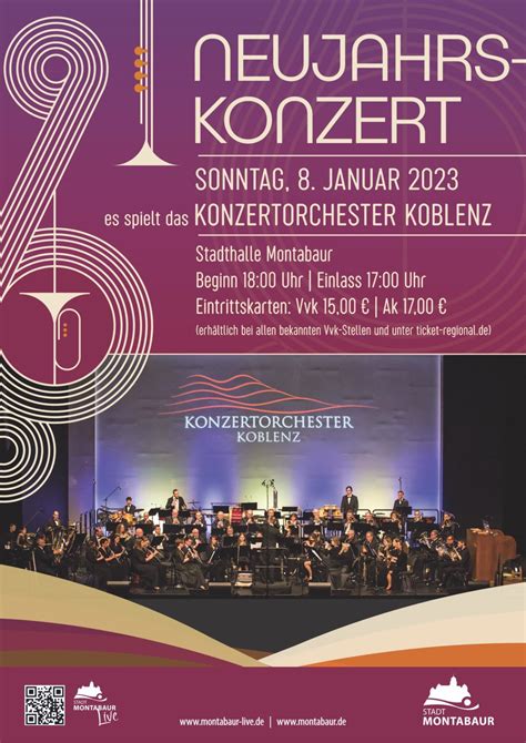 Neujahrskonzert 2023 Montabaur Live Events In Montabaur