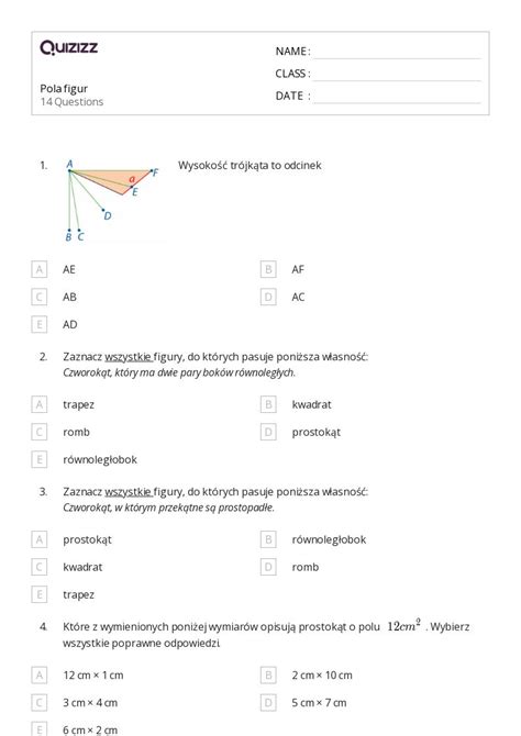 Ponad Figury Podobne Arkuszy Roboczych Dla Klasa W Quizizz