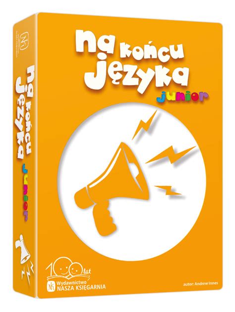 Na końcu języka Junior gra karciana Nasza Księgarnia Nasza