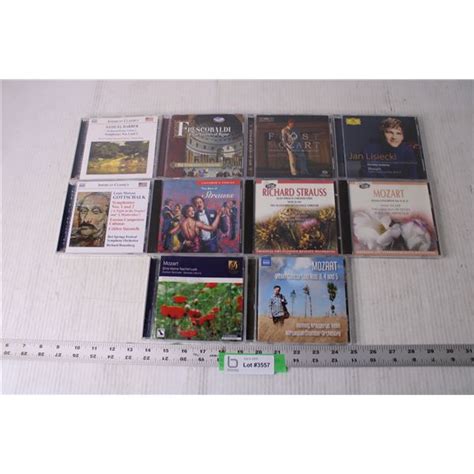 10 Assorted Cds Classical Bodnarus Auctioneering