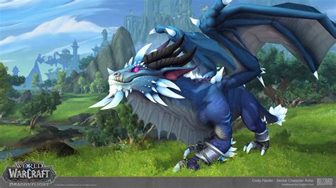 Artstation Dragonflight Kalecgos Dragon Cody Harder Warcraft Art