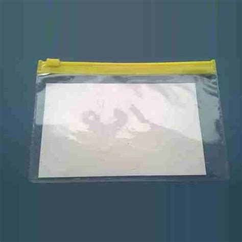 Welcome Packaging Pvc Slider Zipper Bag Thickness Micron