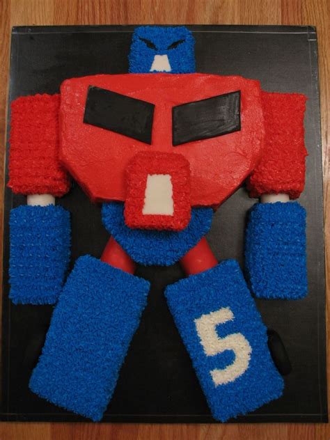 Optimus Prime Transformer Cake Cakecentral