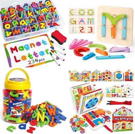 Amazon Coogam Magnetic Letters 234 Pcs Wooden Letter Number