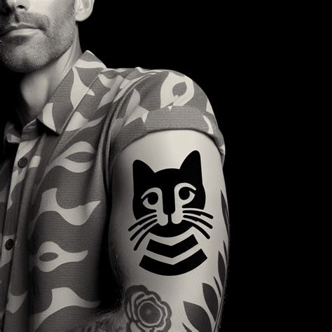 Tatuaje Minimalista De Gato En El Brazo Significado Y Ubicación Ai Tatuajes