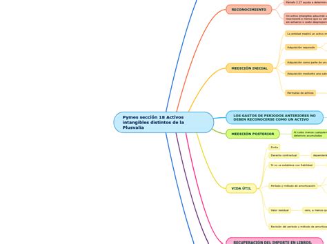 Pymes Secci N Activos Intangibles Disti Mind Map