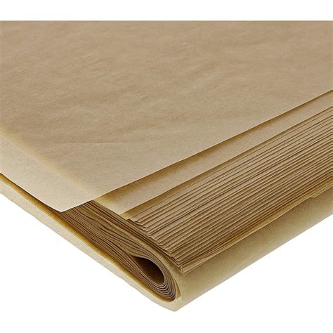 Juvale Parchment Paper 100 Pack - Full Size Precut Unbleached Parchment ...