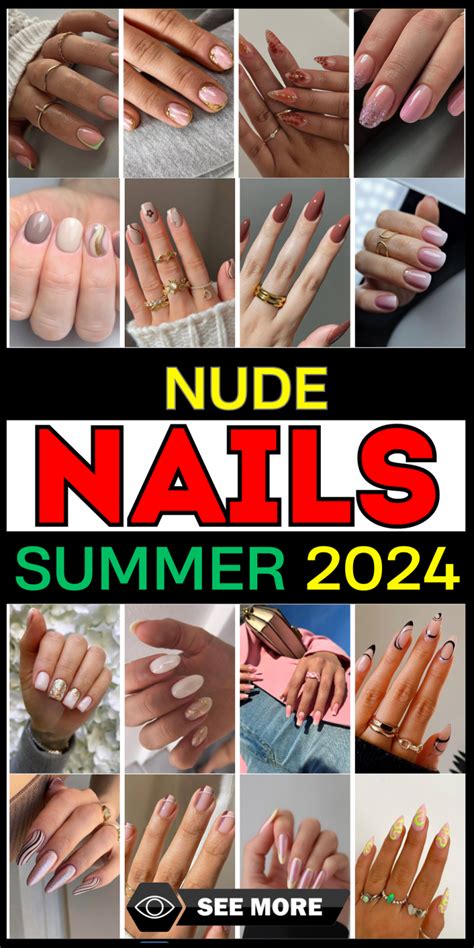 22 Stunning Nude Summer Nails 2024 Elegant Designs DIY Tips