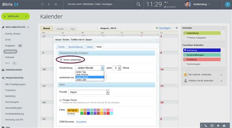 Planen Sie Ihre Termine Effizienter Mit Bitrix
