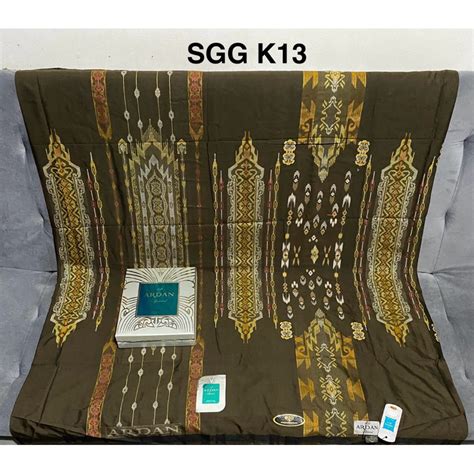 Jual Sarung Ardan Sgg Gold By Ketjubung Shopee Indonesia