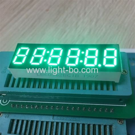 Ultra White Inch Digit Segment Led Display Common Anode For