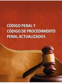 C Digo Penal Actualizado Comunidad C Digo Penal Actualizado