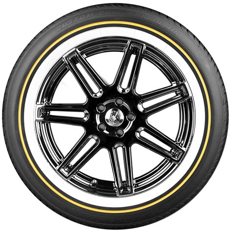 Vogue Tires | White and Gold | Free Shipping