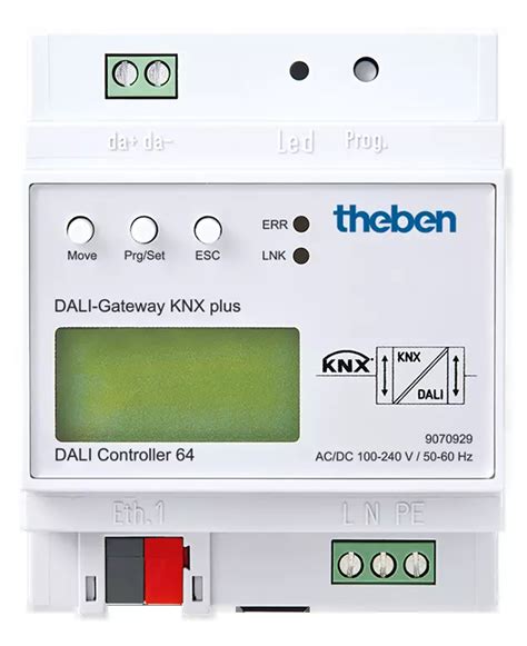 DALI Gateway KNX Plus Actuators DIN Rail And Gateways KNX Theben