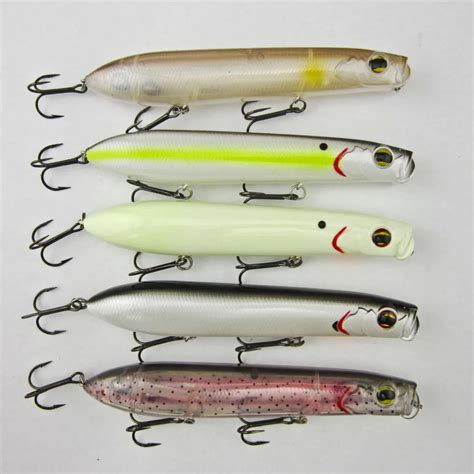 BassLegend Topwater Fishing Wobbler Popper Pike Bass Muskie Lure 125mm ...