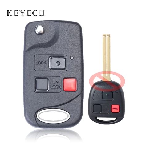 Keyecu Hyq V C D Chip Upgraded Flip Remote Car Key Fob